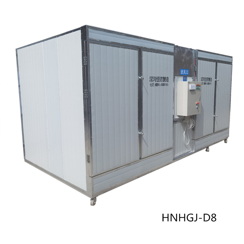 HNHGJ-D8八箱120盤電加熱型箱式自動脫水烘干機